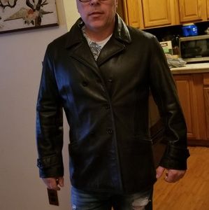BRANDON THOMAS LEATHER JACKET